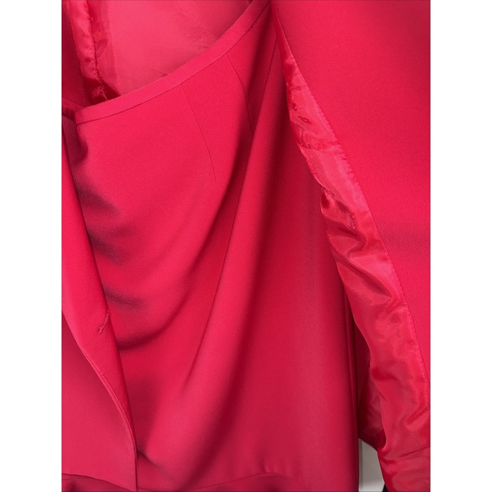 Kasper Pink Petite 16P Women's Suit Set‎ Jacket & Skirt Polyester Elastane - Picture 5 of 10